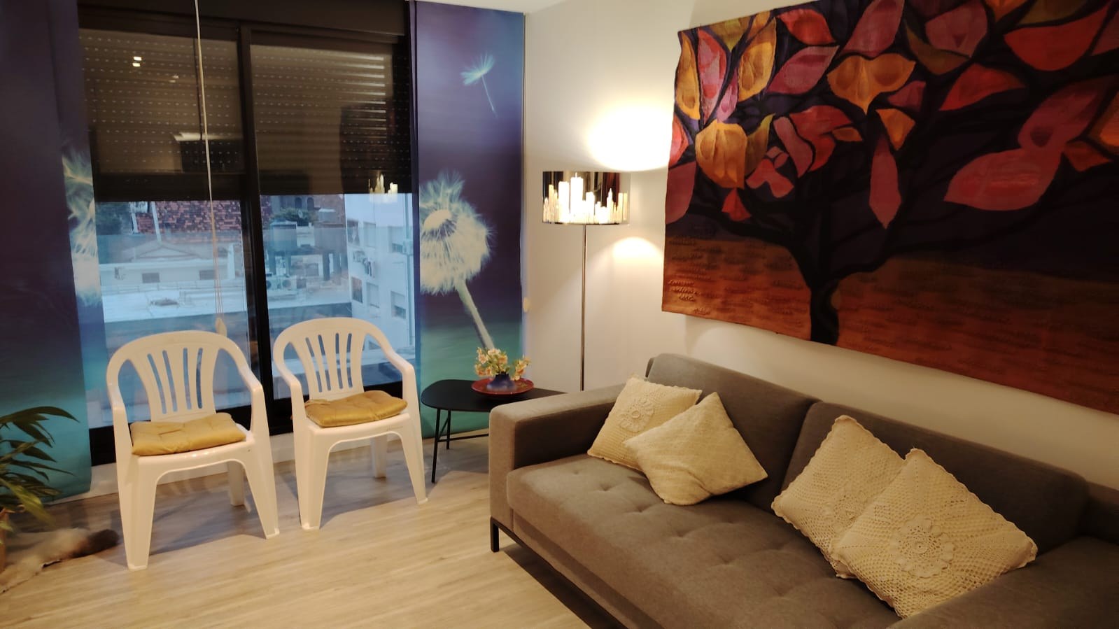 Sala de espera del consultorio
